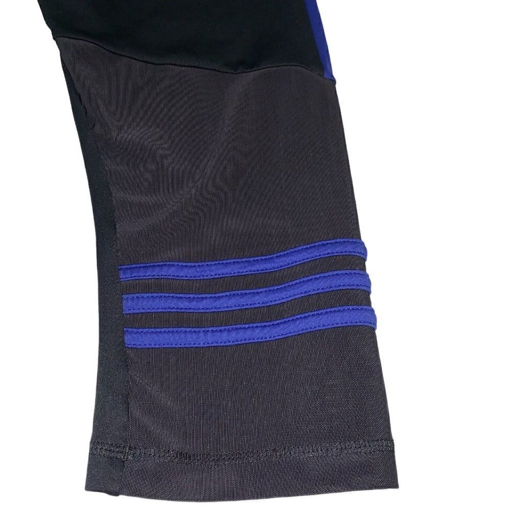 Adidas Climalite Women's M Medium Capri Leggings Workout Gym Mesh Compression - Picture 7 of 8